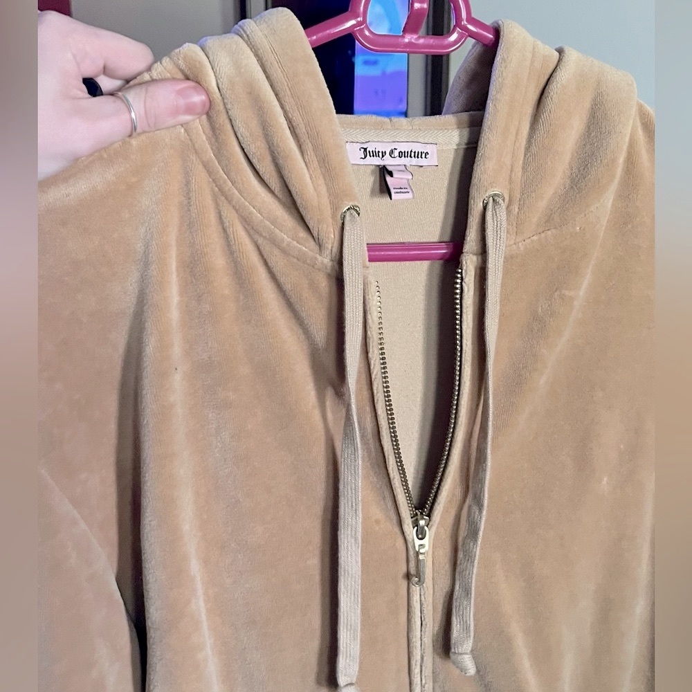 Juicy Couture Tan Track Jacket🤎